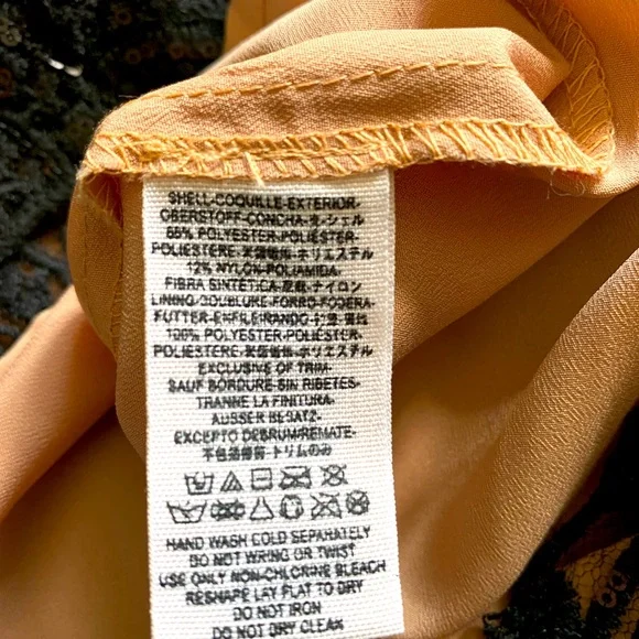 Free People Black Night Shimmers Mini Dress in Black - Picture 5 of 6